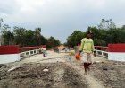 Peran TNI AD Hadirkan Harapan Baru, Jembatan Aramco di Kampung Harapan Makmur Kurik Hampir Rampung