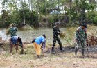 Jelang Festival Kali Maro, Personel Kodim 1707/Merauke Turun Langsung Bersihkan Kawasan Wisata