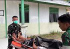 Ambulans Dihentikan Warga, Tim Kesehatan Yonif TP 860/NSK Sigap Tangani Pasien Darurat di Kampung Botawa
