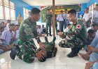 Tim Kesehatan Yonif TP 804/DBAY Bersama Denkesyah Nabire Gelar Sosialisasi BHD di SMA YPBI Sion Nabire