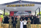 Prajurit Yonif TP 809/NTM Hadiri Peringatan Maulid Nabi Muhammad SAW di Kodim 1712/Sarmi