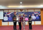 Komandan Batalyon 820/DAAI Sambut Kedatangan Danlanal Timika