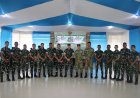 Bakti Kesehatan TNI Personel Yonif TP 820/DAAI Berpartisipasi Dalam Donor Darah Di Kodim 1710/Mimika