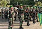 Prajurit Yonif TP 860/NSK Gelar Upacara Bendera, Perkuat Disiplin dan Jiwa Nasionalisme
