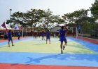 Semarak HUT ke-81 TNI, Turnamen Bola Voli Terbuka Untuk Umum Digelar di Makodam XXIV/MT