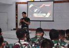 Tingkatkan Kesadaran Digital, Personel Kodim 1707/Merauke Ikuti Sosialisasi Keamanan Siber
