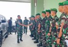 Kunjungan Panglima Kodam XVII/Cenderawasih di Yonif TP 820/DAAI