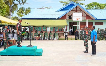 Karya Bakti TNI AD Tinggalkan Jejak Nyata di Papua Selatan, Pangdam XXIV/MT: Pengabdian Tak Berhenti di Upacara Penutupan