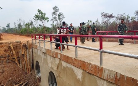TNI AD dan Masyarakat Merauke, Buka Akses Bangun 6 Jembatan Aramco Menuju Kampung Baad