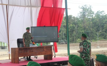 Danbrigif 82/WKB Beri Pengarahan ke Yonif TP 820/DAAI: Disiplin dan Profesionalisme Kunci Utama