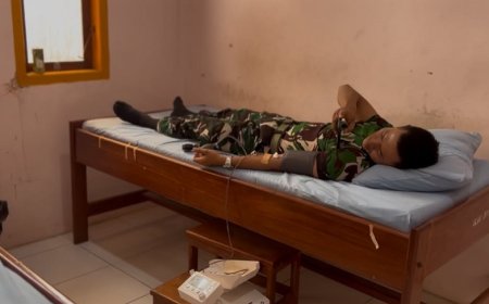 Yonif TP 804/DBAY Peduli, Donor Darah Untuk Sesama