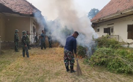 Kodim 0712/Tegal Laksanakan Penyiapan Marshalling Area TA. 2026 untuk Mendukung Kesiapan Yonif TP