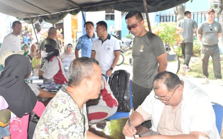Peringati HUT TNI ke-81, Kodim 0712/Tegal Ikuti Zoom Bersama Panglima TNI, Gelar Donor Darah dan Cek Kesehatan Gratis