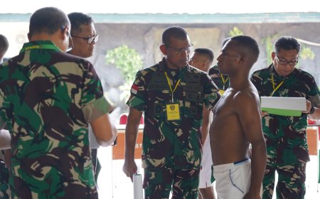 Pangdam XXIV/MT Pimpin Pantukhir Cata PK TNI AD Gel III 2026, Pastikan Seleksi Berjalan Objektif dan Transparan