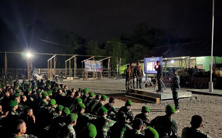 Cegah Penyakit Menular Seksual, Dokter Yonif TP 860/NSK Bekali Prajurit dengan Edukasi Kesehatan