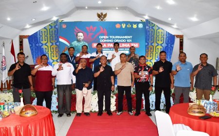 Antusias Masyarakat Merauke Meriahkan Open Tournament Domino Orado 101 Piala Panglima TNI 2026