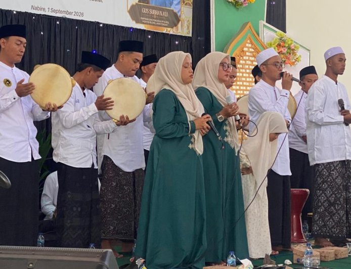 Yonif TP 804/DBAY Hadiri Peringatan Maulid Nabi Muhammad SAW di Korem 173/PVB