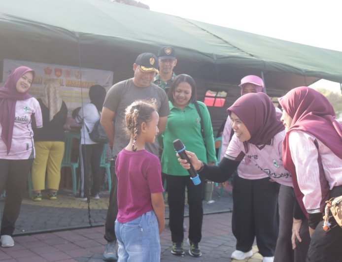 Dandim Banjarnegara Ikuti Vicon Bersama Panglima TNI Bakti Kesehatan Meriahkan HUT TNI ke-81