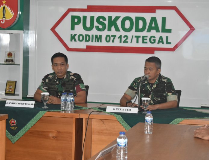 Kodim 0712/Tegal Terima Audit Kinerja Itdam IV/Diponegoro, Dorong Tertib Administrasi dan Akuntabilitas Satuan