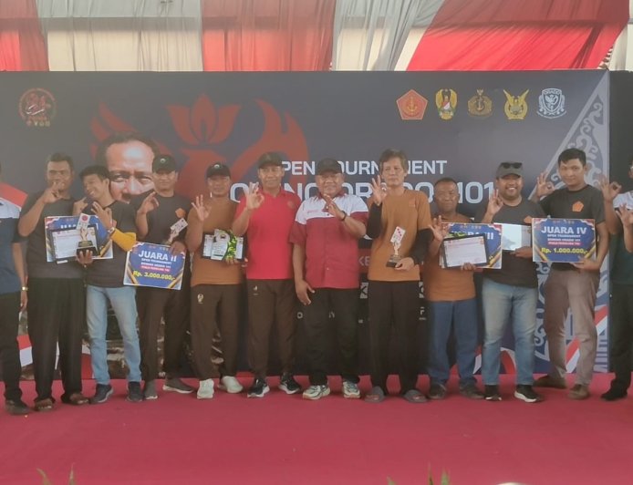 Semarak HUT TNI ke-81, Kodim 0712/Tegal Gelar Open Tournament Domino Piala Panglima TNI
