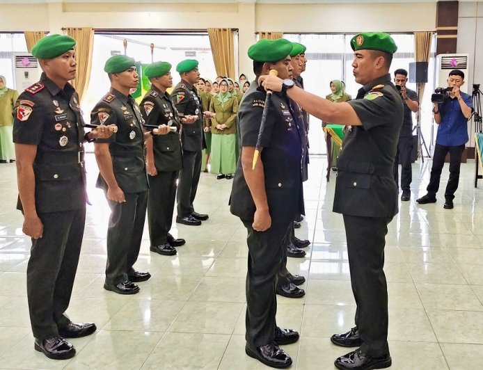 Estafet Kepemimpinan Dandim 1701/Jayapura, Pengabdian untuk Tanah Papua Terus Berlanjut
