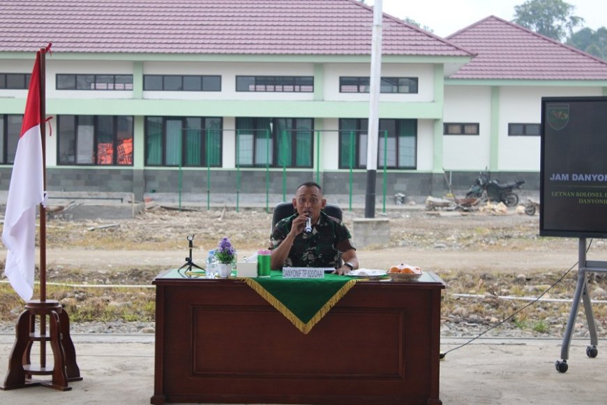 Jam Komandan Yonif TP 820/DAAI: Perkuat Kebersamaan, Disiplin dan Kesiapsiagaan Prajurit