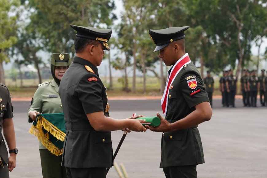 839 Prajurit TNI AD Resmi Dilantik, Pangdam IV/Diponegoro Tutup Dikmata Gelombang II 2026