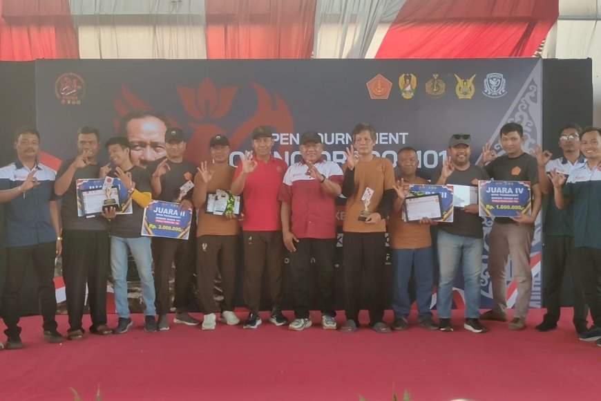 Semarak HUT TNI ke-81, Kodim 0712/Tegal Gelar Open Tournament Domino Piala Panglima TNI
