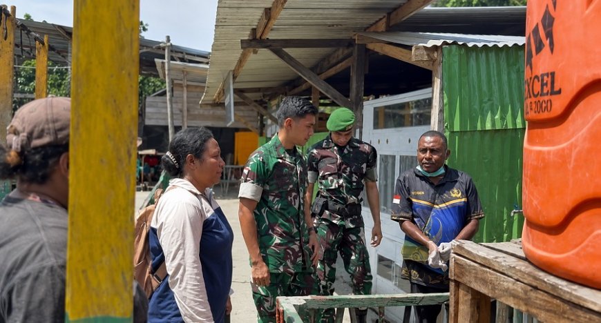 Pastikan Layak Dikonsumsi, Dinas Kesehatan Cek Kualitas Air Minum Prajurit Yonif TP 860/NSK