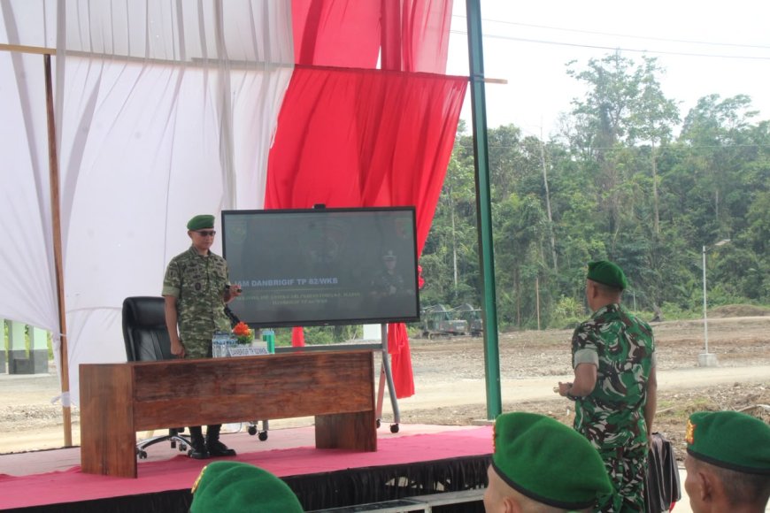Danbrigif 82/WKB Beri Pengarahan ke Yonif TP 820/DAAI: Disiplin dan Profesionalisme Kunci Utama