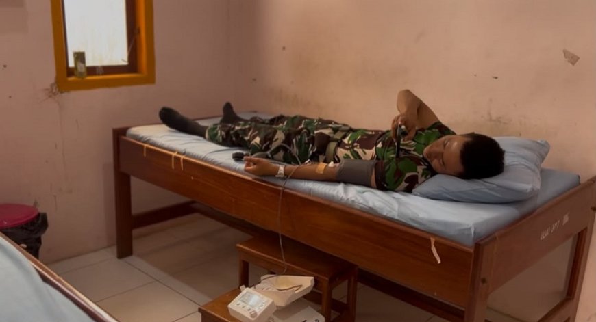 Yonif TP 804/DBAY Peduli, Donor Darah Untuk Sesama