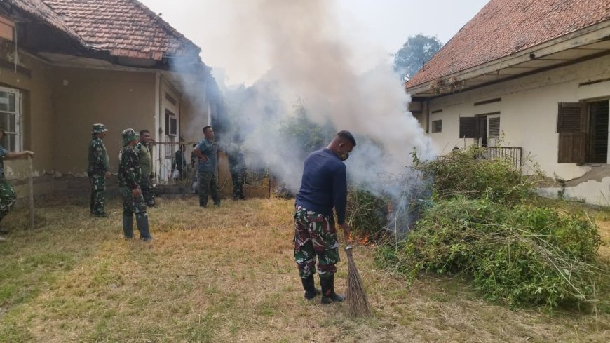 Kodim 0712/Tegal Laksanakan Penyiapan Marshalling Area TA. 2026 untuk Mendukung Kesiapan Yonif TP