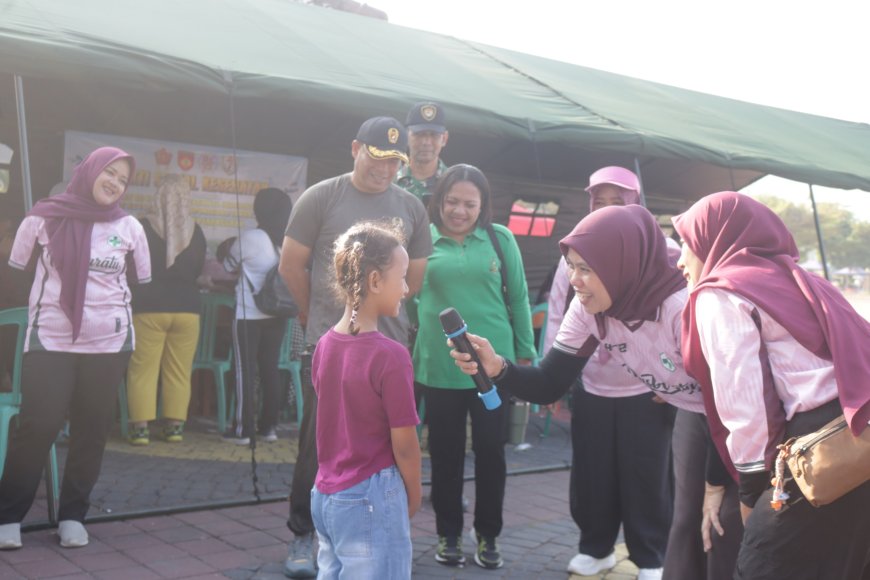 Dandim Banjarnegara Ikuti Vicon Bersama Panglima TNI Bakti Kesehatan Meriahkan HUT TNI ke-81