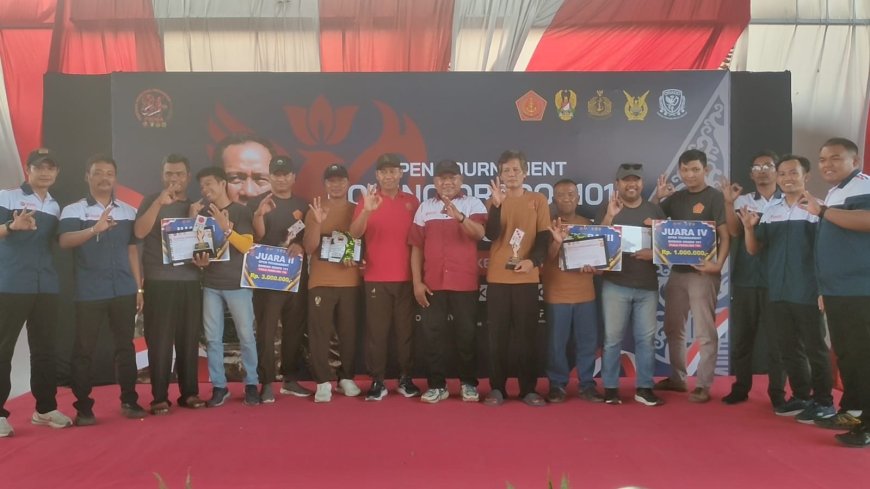 Semarak HUT TNI ke-81, Kodim 0712/Tegal Gelar Open Tournament Domino Piala Panglima TNI