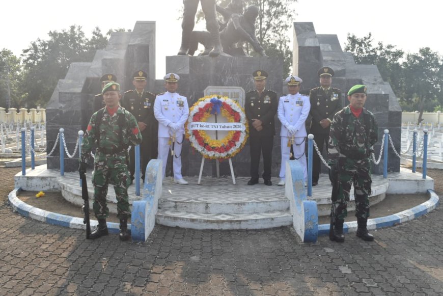 Kodim 0712/Tegal Gelar Ziarah Nasional Peringati HUT TNI ke-81 Tahun 2026
