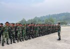 116 Prajurit Yonif TP 860/NSK Berangkat Pindah Satuan, Danyon Beri Pesan: Jangan Lupakan Tempat Pertama Berdinas