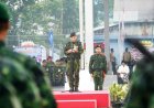 Kaskogabwilhan III Pimpin Upacara HUT ke-81 TNI di Timika, Teguhkan Soliditas Tiga Matra dan Kebersamaan Dengan Rakyat