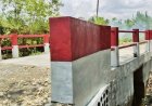 Gotong Royong Babinsa dan Warga Tuntaskan Finishing Jembatan Garuda Beton Kriko 2
