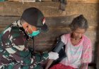 Yonif TP 860/NSK Gelar SI CEPAT, Layani Kesehatan Warga Kampung Botawa