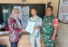 Babinsa Koramil 01/Banjarnegara Laksanakan Pendampingan Pembuatan Akta Kelahiran