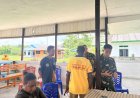 Yonif TP 860/NSK Dampingi Warga Waropen dalam Pendataan Bansos Digital