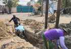 TMMD Sengkuyung Tahap IV Tahun 2026 Kodim 0712/Tegal Mulai Kerjakan Pemasangan Saluran U-Ditch di Kelurahan Kemandungan