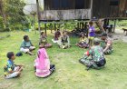 Satgas TMMD Kodim 1701/Jayapura Hidupkan Kebersamaan Lewat Komsos dan Lomba Voli