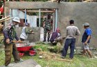 Rehabilitasi Rumah Mekias Enembe Jadi Sasaran Fisik TMMD ke-130 Kodim Jayapura