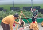 Program TEKAD, Yonif TP 860/NSK Latih PBB dan Pioneering Siswa MTs Ma’arif