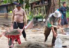 Kapten Inf Dolfis Hans Anaktototi Tekankan Gotong Royong dalam Program TMMD di Sabron Sari