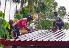 TMMD ke-130 Kodim 1701/Jayapura Kedepankan Kerja Sama dalam Pembangunan di Sabron Sari