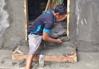 Sabtu di Sabron Sari: Personel TMMD ke-130 Bergerak Rehabilitasi Rumah Warga