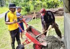 Sinergi TNI-Polri, Wujudkan Hunian Layak bagi Warga Lewat TMMD ke-130 Kodim 1701/Jayapura