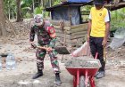 Kapten Arm Enos Lord Furima Tekankan Gotong Royong dalam Pembangunan Wilayah